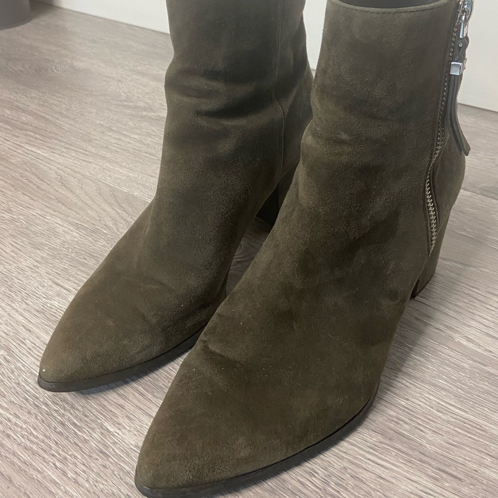 Michael Kors - Grey Suede Ankle Boots